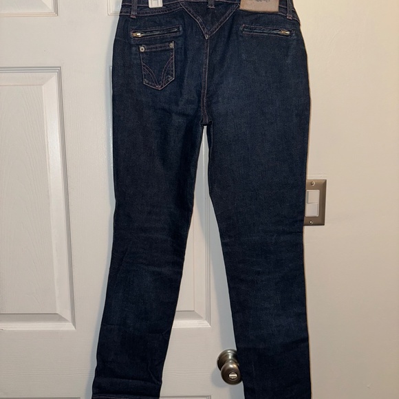 Dolce & Gabbana Blue Skinny Jeans With Zip Detail W27 - Picture 4 of 7